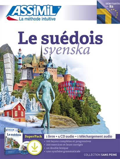 Le Suédois : débutants-B2 : super pack + CD N. éd. Cof. - WILLIAM FOVET