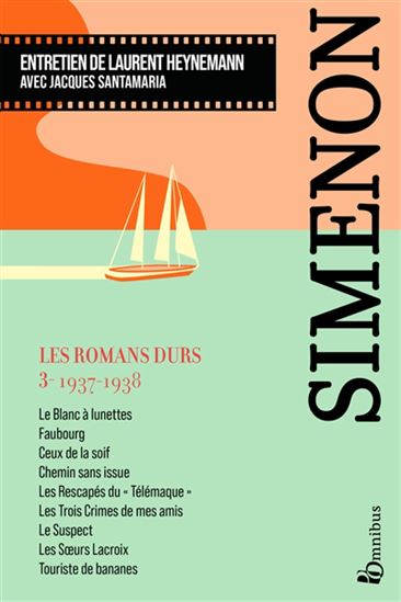Les Romans durs #03 : 1937-1938 - GEORGES SIMENON