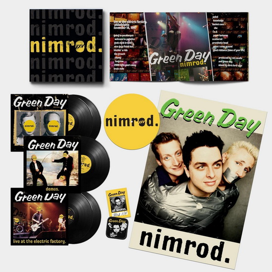 Nimrod (25th Anniversary Edition) (5 Vinyle coffret) - GREEN DAY