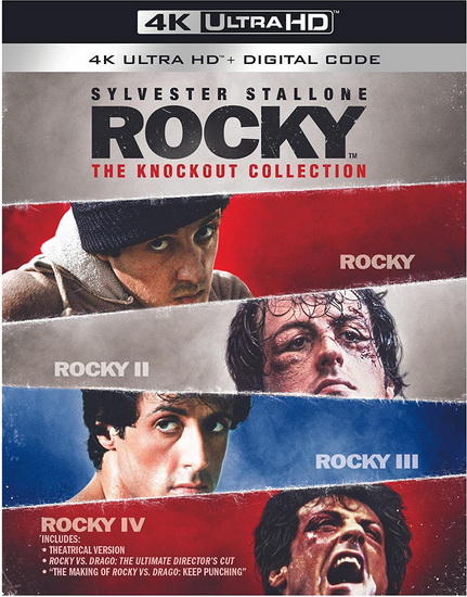 Rocky: The Knockout Collection (4K + Blu-ray) - JOHN G. AVILDSEN