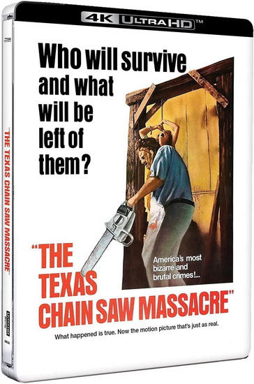 Texas Chain Saw Massacre Steelbook - Limited Edition (4K + Blu-ray) - TOBE HOOPER