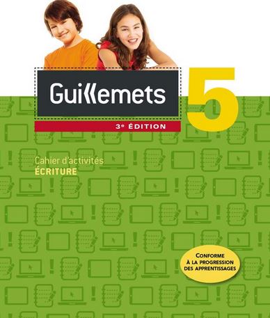 Guillemets 5 cahier d'activités écriture + ensemble numérique élève (12 mois) N. éd. - COLLECTIF