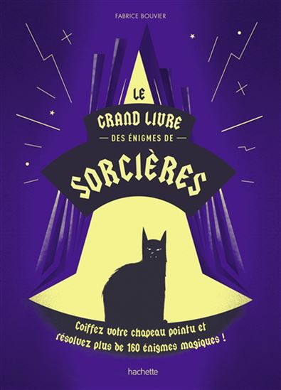 Le Grand livre des énigmes de sorcières - FABRICE BOUVIER