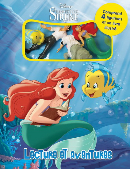 Disney La petite sirène : lecture et aventures - COLLECTIF
