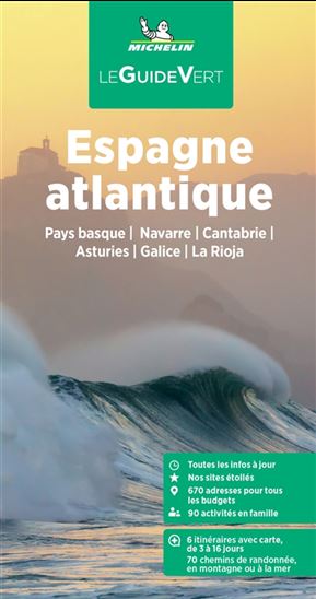 Espagne atlantique : Pays basque, Navarre, Cantabrie, Asturies, Galice, La Rioja - COLLECTIF