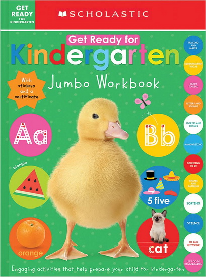 Get Ready for Kindergarten Jumbo Workbook: Scholastic Early Learners (Jumbo Workbook) - COLLECTIF