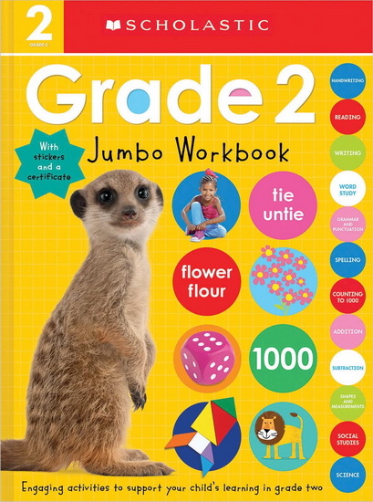Second Grade Jumbo Workbook: Scholastic Early Learners (Jumbo Workbook) - COLLECTIF