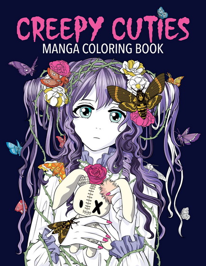 Creepy Cuties Manga Coloring Book - DESTI