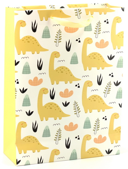 Sac large Dinos jaunes