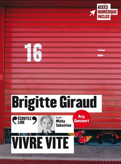 Vivre vite (CD) - BRIGITTE GIRAUD