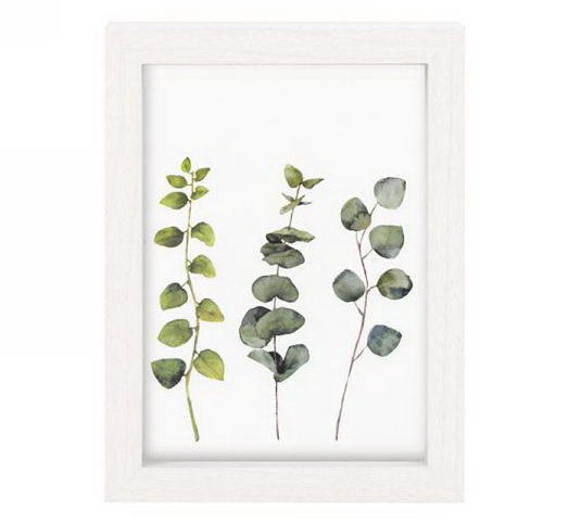 Cadre photo feuillage vert 5x7