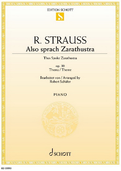 Also Sprach Zarathustra (Piano) - RICHARD STRAUSS