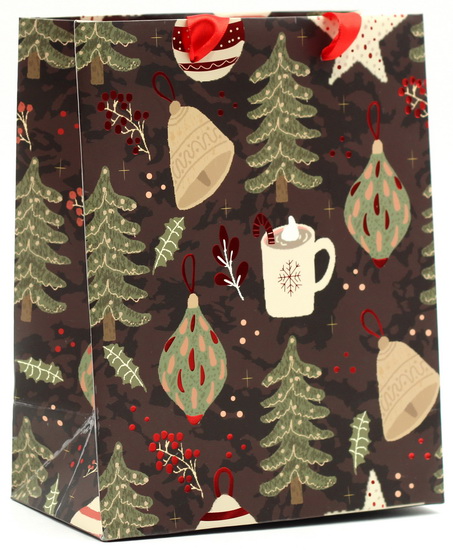 Sac petit Chocolat chaud & Ornements