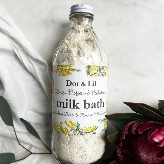Lait de bain Mimosa & nectarine 11.06oz