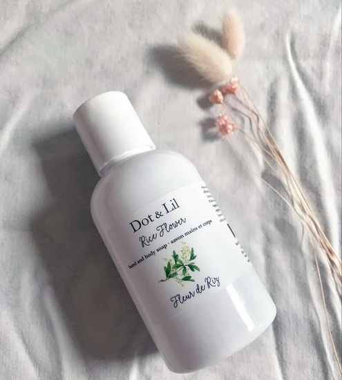 Savon liquide Fleur de riz 100ml