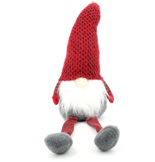 Gnome gris/rouge