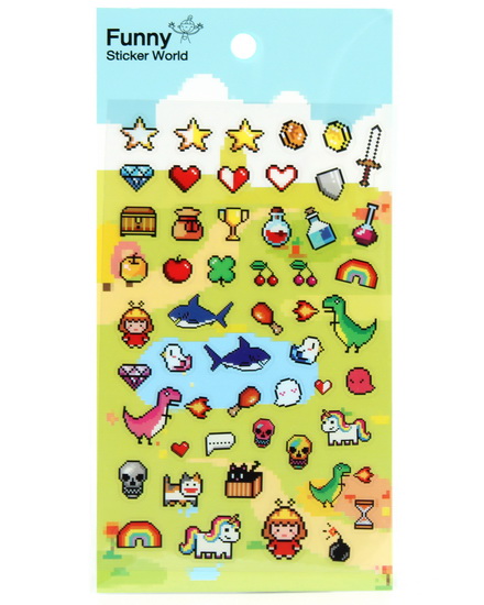 Gommettes Pixels