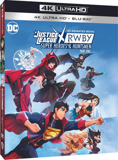 Justice League x RWBY: Super Heroes and Huntsmen Part One (4K + Blu-ray) - JUSTICE LEAGUE X RWBY