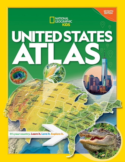 National Geographic Kids United States Atlas 7th edition - COLLECTIF