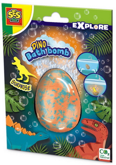 Bombe de bain dinosaure surprise