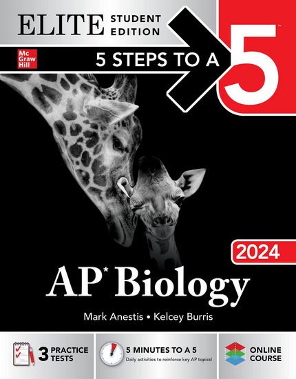 5 Steps to a 5: AP Biology 2024 Elite Student Edition - MARK ANESTIS
