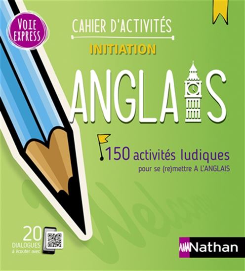 Anglais : cahier d&#39;activités : initiation (voie express) 2023 - VALÉRIE ROQUES-FRAMPTON