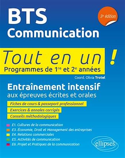 BTS Communication - 3e édition - COLLECTIF
