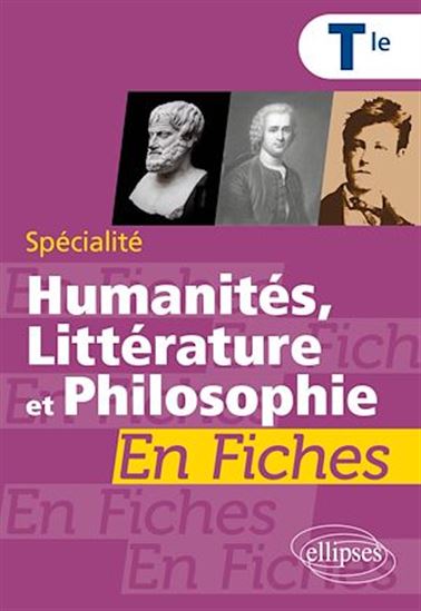 Spécialité Humanités, Littérature et Philosophie en fiches. Terminale - VÉRONIQUE BEAUME-DUMAILLET - WIENHOLD
