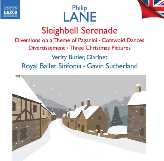 Lane: Sleighbell Serenade, Diversions on a Theme of Paganini, Cotswold Dances, Divertissement, Three Christmas Pictures - PHILIP LANE