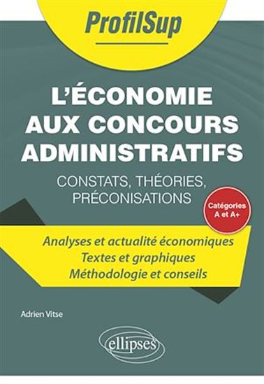 L'économie aux concours administratifs de catégorie A et A+ - ADRIEN VITSE