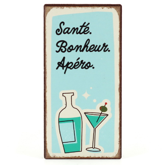 Aimant - Santé bonheur et apéro