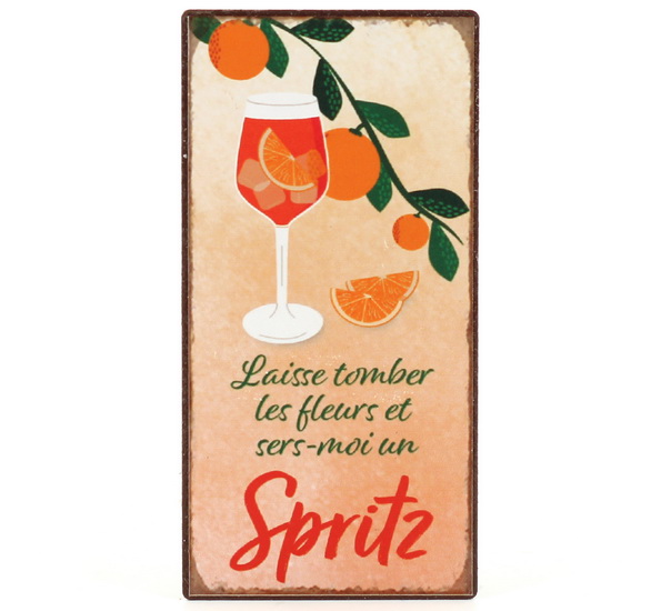 Aimant - Laisse tomber les fleurs…