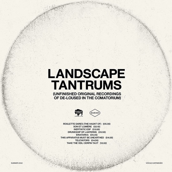 Landscape Tantrums - Unfinished Original Recordings Of De-Loused In The Comatorium (Vinyle) - MARS VOLTA (THE)