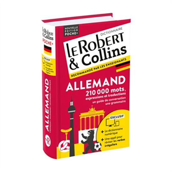 Le Robert & Collins poche + allemand : allemand-français, français-allemand N. éd. - COLLECTIF
