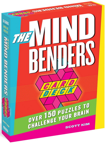 The Mind Benders Card Deck : Over 150 Puzzles to Challenge Your Brain - SCOTT KIM
