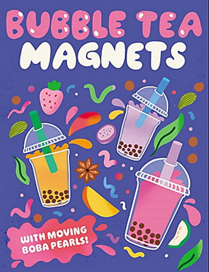 Bubble Tea Magnets : With Moving Boba Pearls - MELISSA MAXWELL