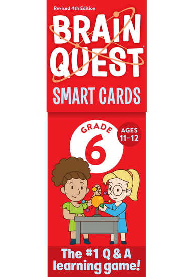 Brain Quest 6th Grade Smart Cards Revised 4th Edition - COLLECTIF