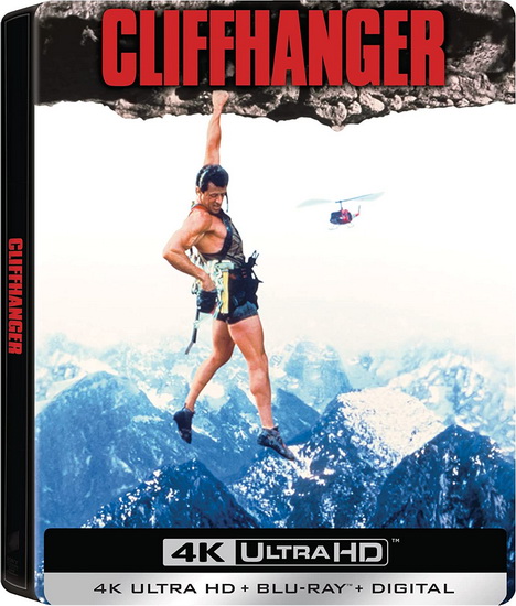 Cliffhanger: 30th Anniv. (Steelbook) (4K + Blu-ray) - RENNY HARLIN