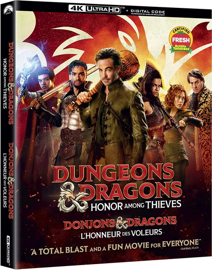 Dungeons & Dragons: Honor Among Thieves (Donjons & Dragons : L'honneur des voleurs)(4K + Blu-ray) - JOHN FRANCIS DALEY