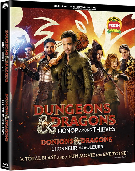 Dungeons & Dragons: Honor Among Thieves (Donjons & Dragons : L&#39;honneur des voleurs)(Blu-ray) - JOHN FRANCIS DALEY