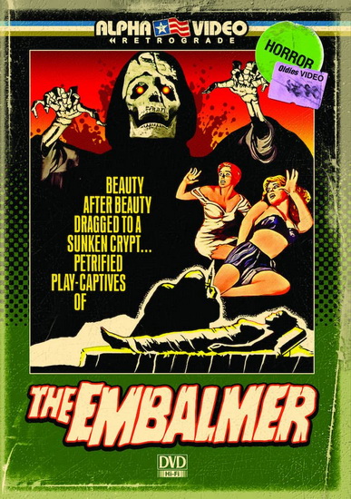 The Embalmer (Retro Cover Art)(1965) - DINO TAVELLA