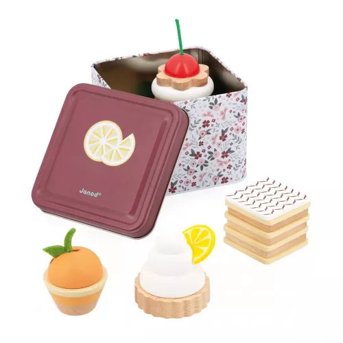 Pâtisseries en boîte métal Twist