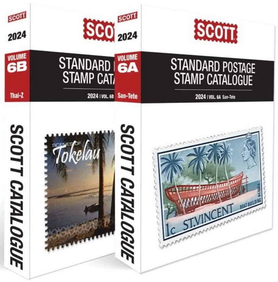 Scott 2024 Standard Postage Stamp Catalogue Volume 5a & 5b (Countries N-SAM) - COLLECTIF