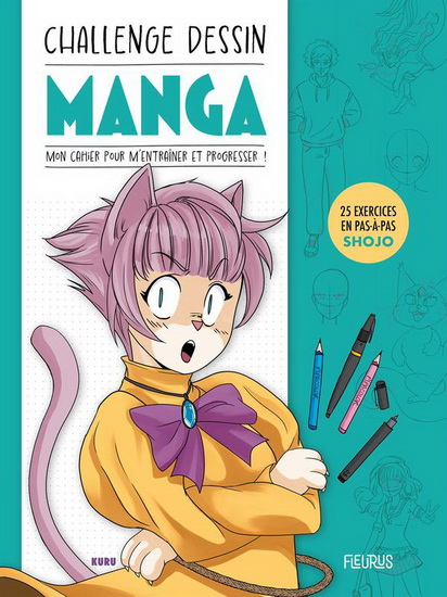 Challenge dessin : manga Shojo - KURU