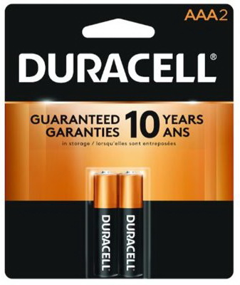 Piles Duracell AAA2
