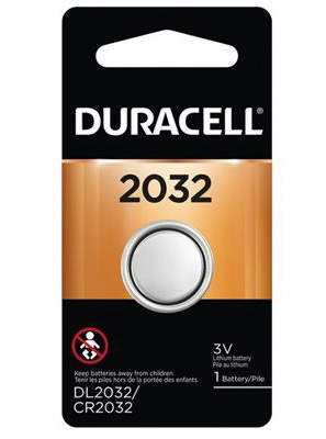 Pile Duracell Lith. 2032