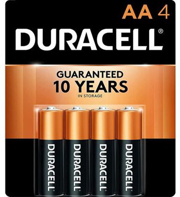 Piles Duracell AA4