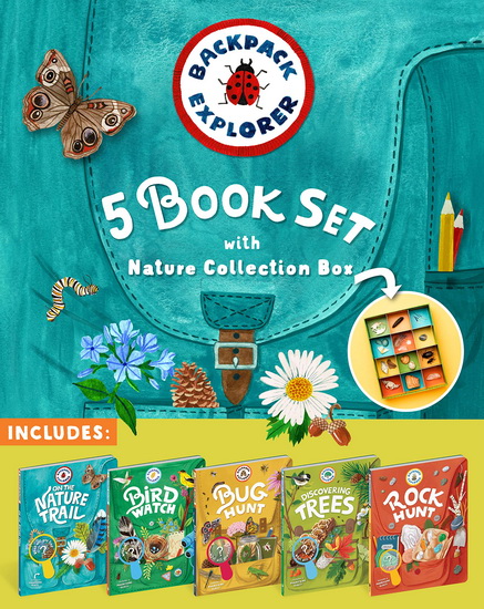 Backpack Explorer 5-Book Set with Nature Collection Box - COLLECTIF