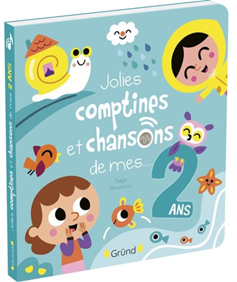 Jolies comptines et chansons de mes 2 ans - TIAGO AMERICO