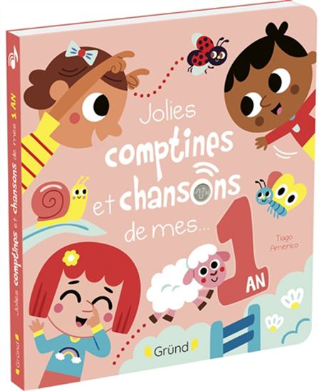 Jolies comptines et chansons de mes 1 an - TIAGO AMERICO